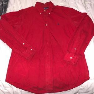 Pre Owned Classic Polo Long Sleeve Button Down